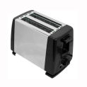 2 Slices Bread Toaster Automatic Cooking Toasters Fast Heating Stainless Steel Wide Slot 6 Toast Settings for Bread Bagel Waffle