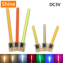 LED Cob Meteor Shower Flowing Water Lamp DC 3V LED Filament Diodes 2200k Blue Red Green Parts Incandescent Light Accessories