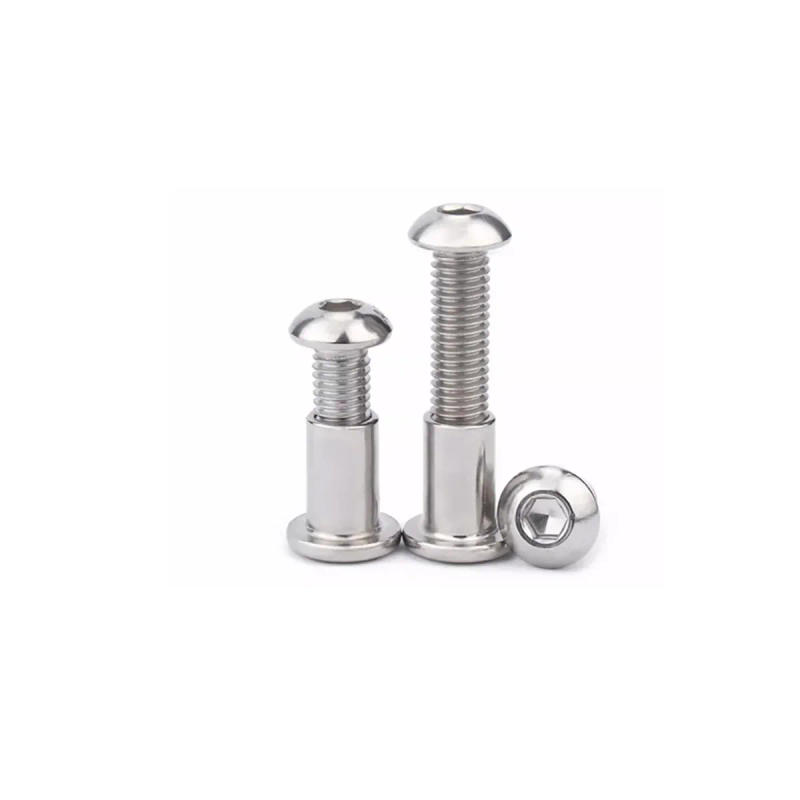 Description Picture 5 of item304 Stainless Steel Round Head Hexagonal Locking Screw / Children's Furniture Bed Connecting Bolts M6M8