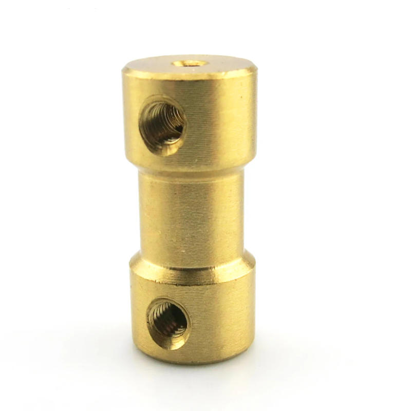 Description Picture 5 of item1Pcs Brass Rigid Shaft Coupler Bore 2/2.3/3/3.175/4/5/6mm Motor Coupling Connector DIY Vehicle Ship Aircraft Model Parts