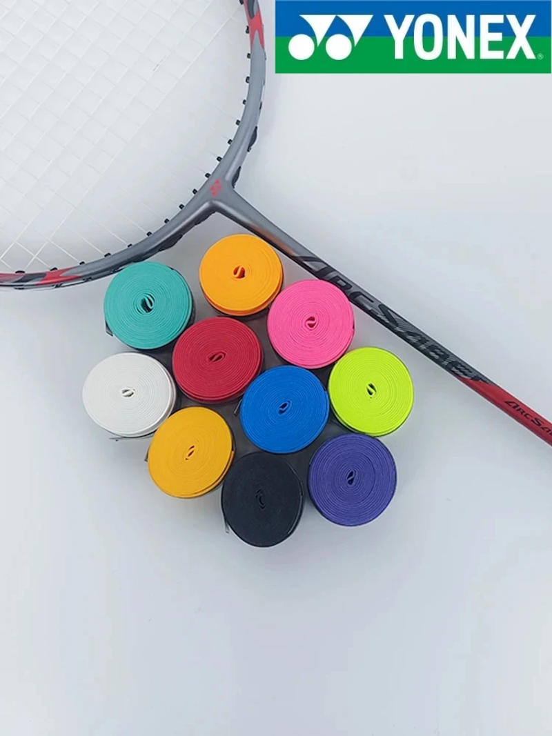 Description Picture 5 of item12PC YONEX Badminton Racquet Tape Anti Slip And Sweat-Absorbing Grip Wrapping Tape Tennis Sports