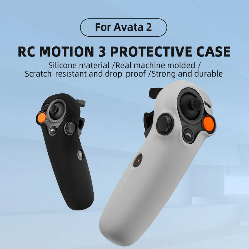 Description Picture 3 of itemSilicone Cover for DJI Avata 2 Drone for DJI RC Motion 3 Remote Controller Scratch-proof Protection Avata2 Motion3 Accessories