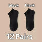 12 pairs black