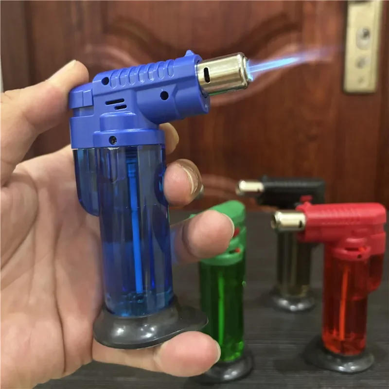 Description Picture 5 of itemButane Gas Lighter Windproof Direct-Flush Torch Lighter Cigarette Accessories Kitchen Barbecue Gadgets