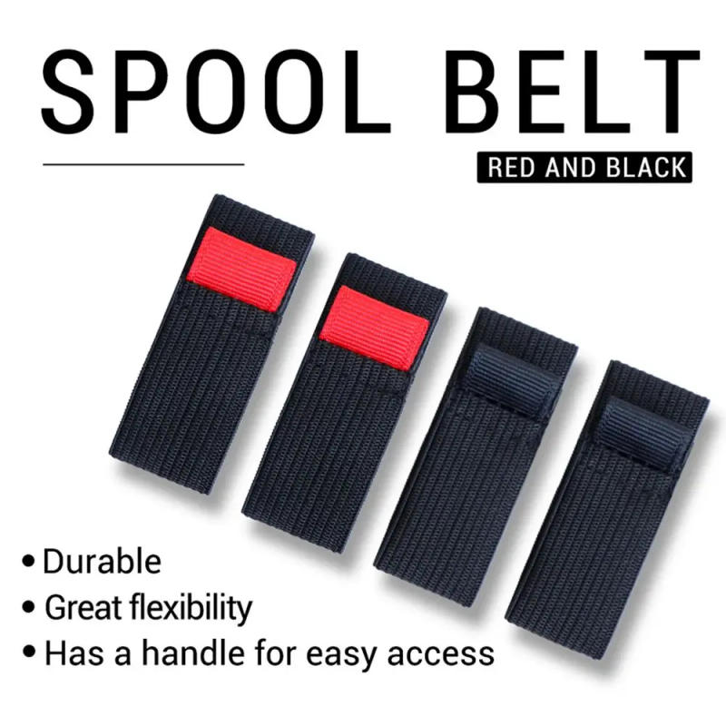 Description Picture 3 of itemTools Fishing Accessories Elastic S M L LL Black Fishing Spool Belt Fishing Reel Protection Band Spinning Reel Baitcasting Reel