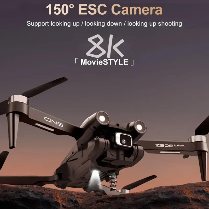 Description Picture 2 of itemXiaomi Z908 Pro Max Drone Brushless Motor 8K GPS Professional Dual HD Aerial Photography FPV Obstacle Avoidance Quadrotor