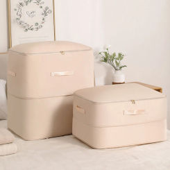 Gongsatin Material Compression Packing Cube Dustproof Foldable Compressed Storage Bag Large Capacity Moisture-proof