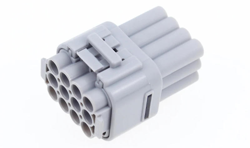 Description Picture 3 of item1 Set 12 Pin Way Sealed Electrical Wire Connector Plug Waterproof 2.2mm to 2.5mm For Auto Car