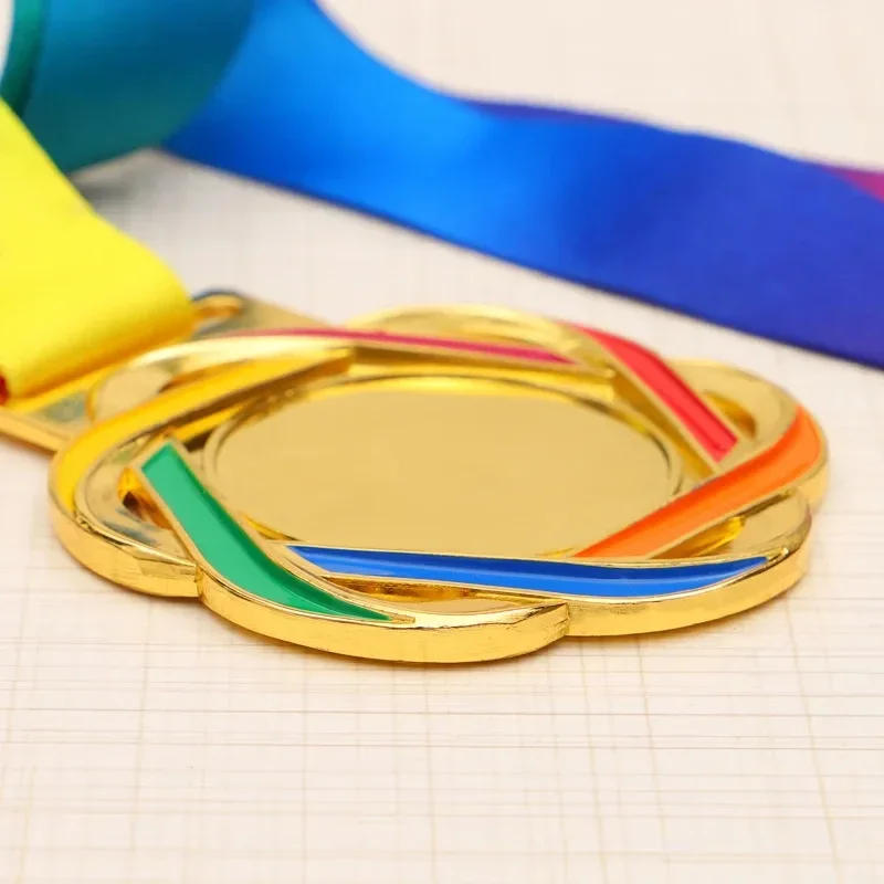 Description Picture 6 of itemFree Personalized Sports Medals Gold Silver Bronze Metal Medals Award Souvenir for Game Sports Competition Winner for Children