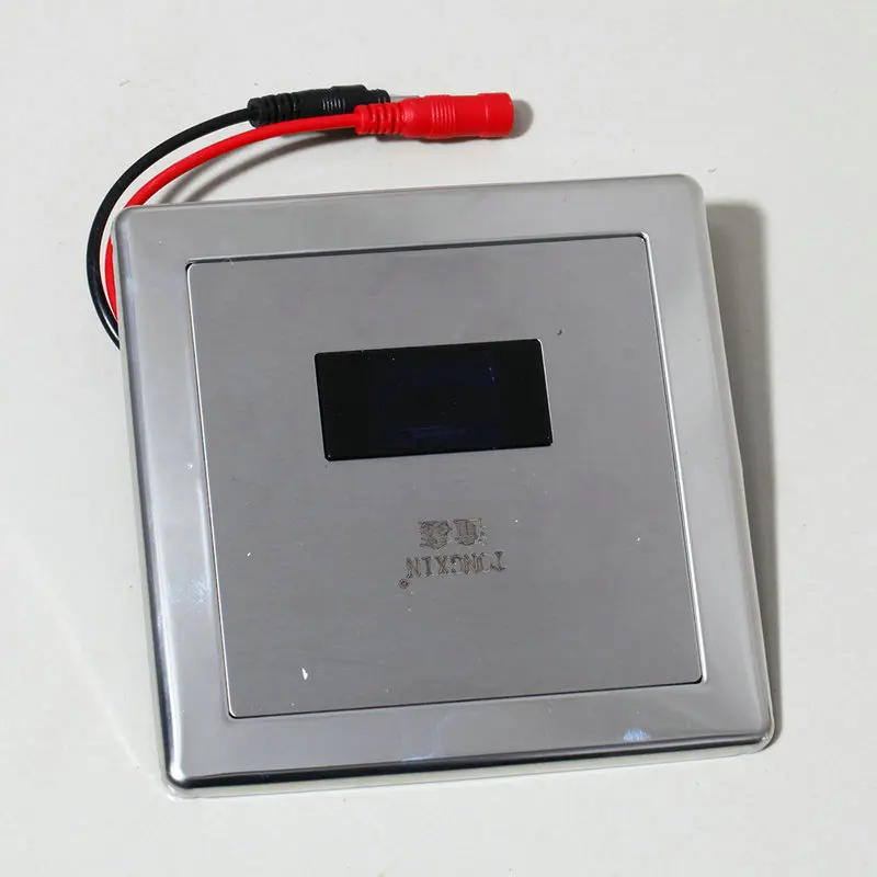 Description Picture 5 of itemYANKSMART Wall Mounted Bathroom Fixture Accessories Toilet Automatic Sensor Urinal Flush Valve Faucet Toilet Urinals Parts