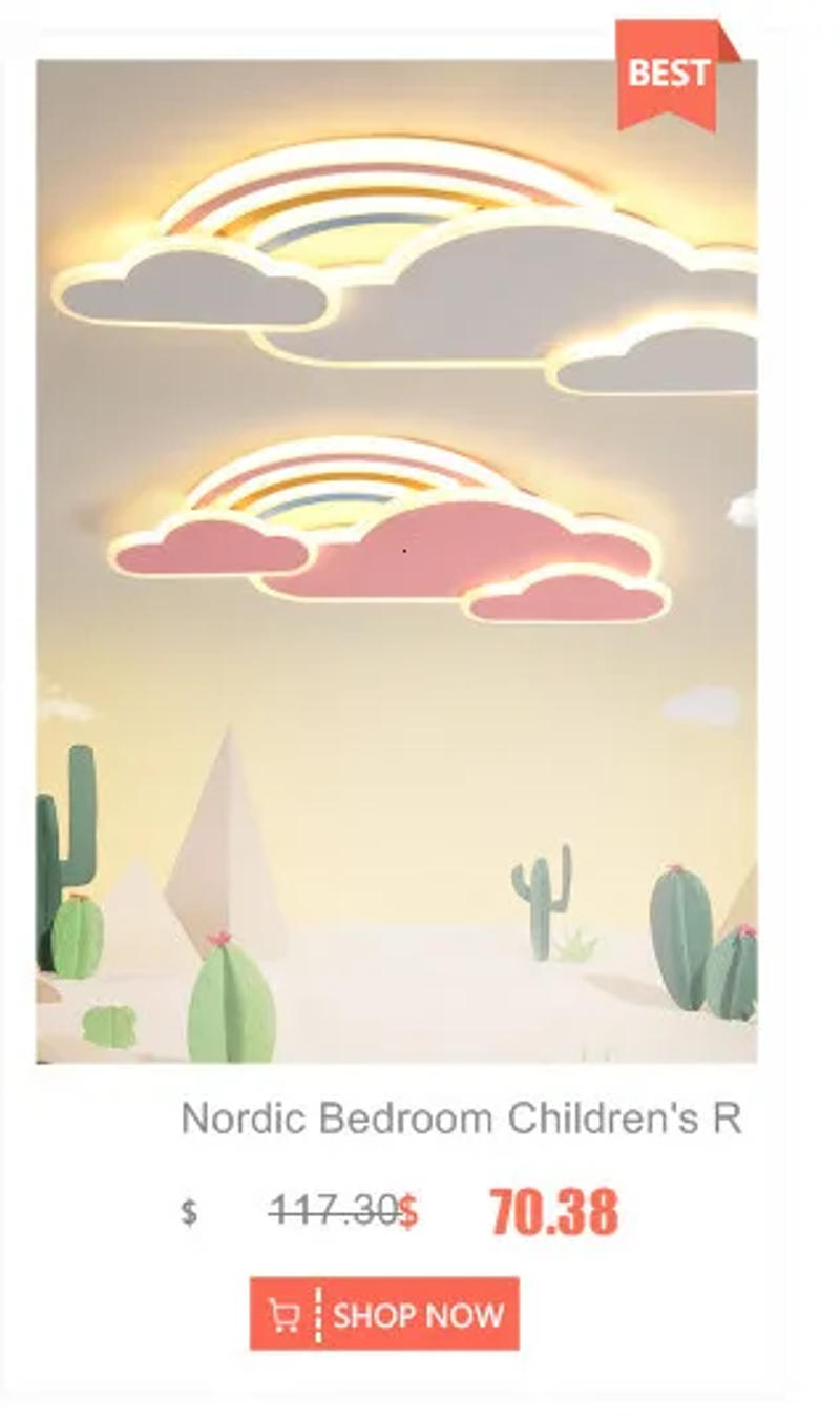 Description Picture 5 of itemAstronaut Space Planet Ceiling Lights Creative Cartoon Children's Living Room Lamp Modern Fashion Boy Bedroom LED Light Fixture