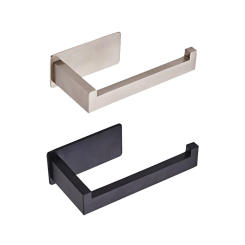 Bathroom Towel Rack Shelf Toilet Holder Bar Hook Brushed Nickel for Silver