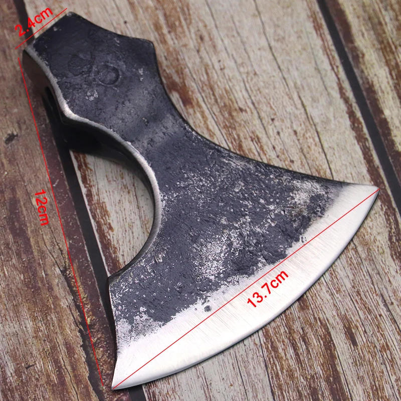 Description Picture 3 of itemOutdoor camping axe high carbon steel forging tool axe camping chopping chopping axe Jungle adventure tactical survival axe