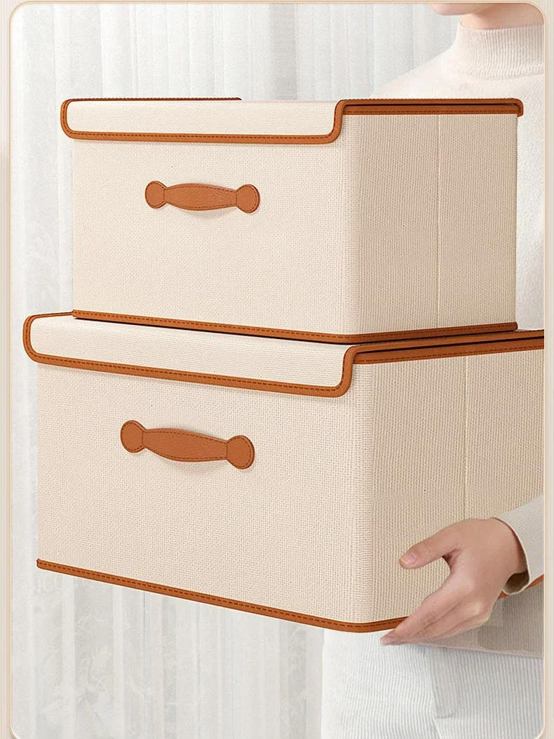 Description Picture 2 of itemClothes Toy Storage Box Folding Dustproof Organizer Bedroom Shelf Safe Odorless Organizers of Cabinets Drawers for Bedding Quilt