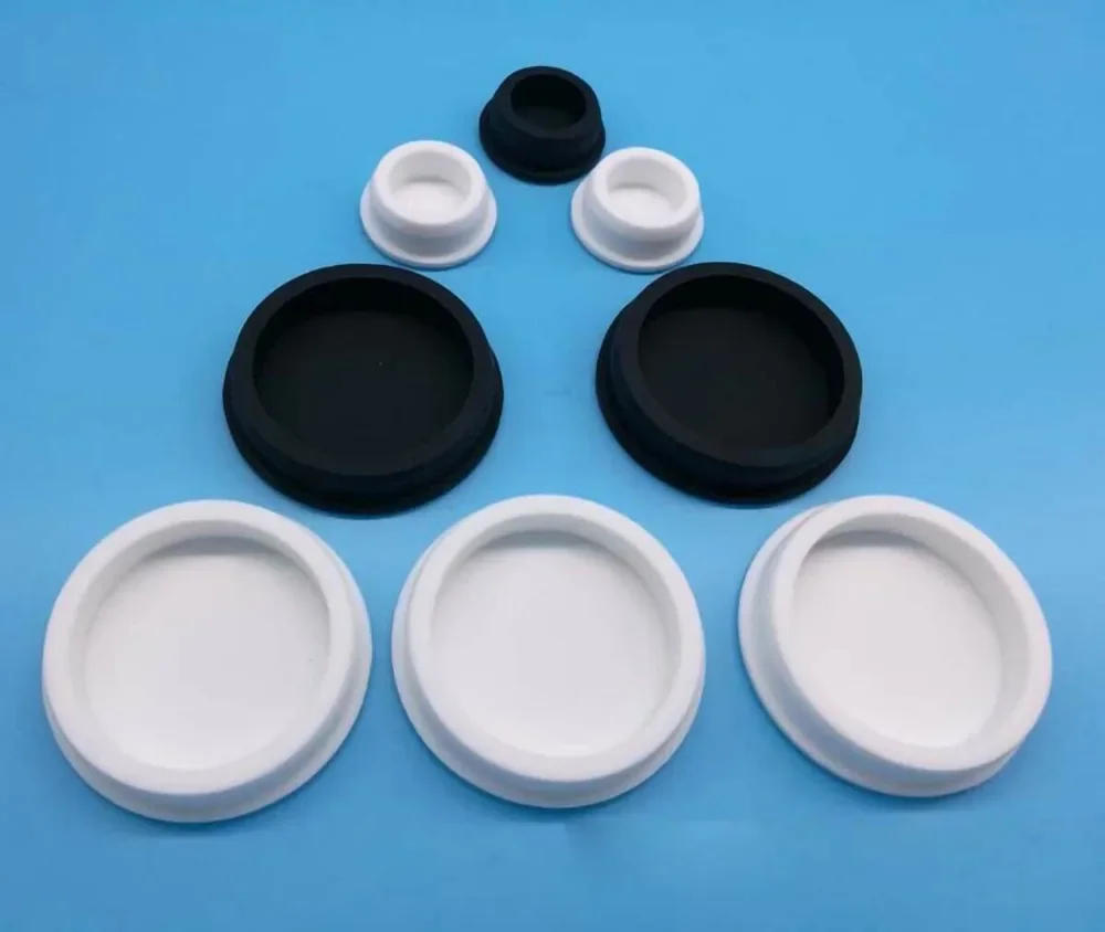 Description Picture 2 of itemSilicone Rubber Gaskets Bore 6.8mm-201.5mm Round Seal Hole Plugs T-Type Stopper with Blanking End Caps grommet o ring cap rubber