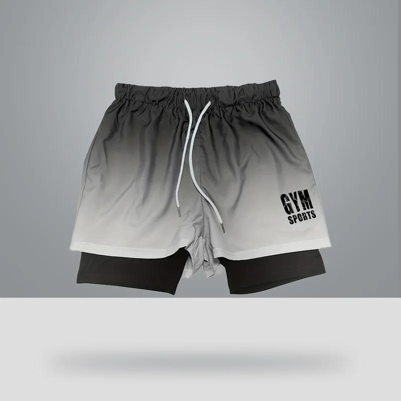 Description Picture 5 of itemNew Camo Running Shorts Men Gym Sports Shorts 2 in 1 Quick Dry Workout Training Gym Fitness Jogging Short Pant Summer Men Shorts