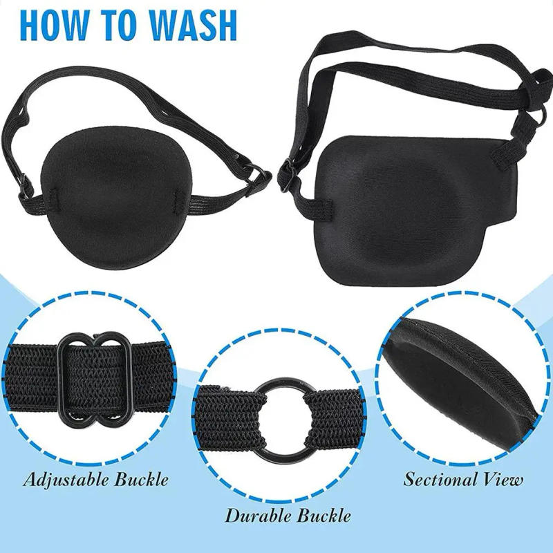 Description Picture 6 of itemAmblyopia Obscure Astigmatism Training Eyeshade Filled Occlusion Medical Patches Care Eye Lazy Amblyopia Child Eye Health P V3X2