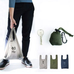 Reusable Folding Shopping Bag Portable Nylon Handbags Ultra-light Carrier Grocery Storage Bag Waterproof Pouch Handheld Tote Eco
