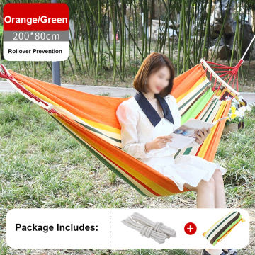 Hammocks Camping Hammock Lightweight Canvas Parachute Hammocks Fabric Hanging Bed Outdoor Sleeping Bed With Spreader Bar