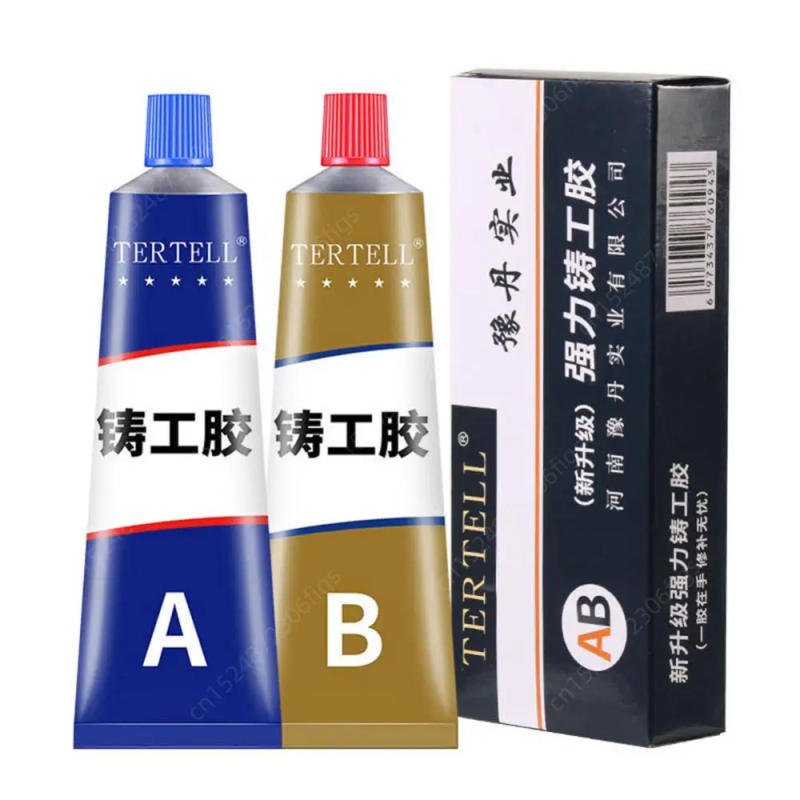 Description Picture 6 of item2Pcs Industrial Repair Adhesive Extrusion Metal Epoxy Glue Liquid Weld Aging Resistance Multi-function for Automotive Marine