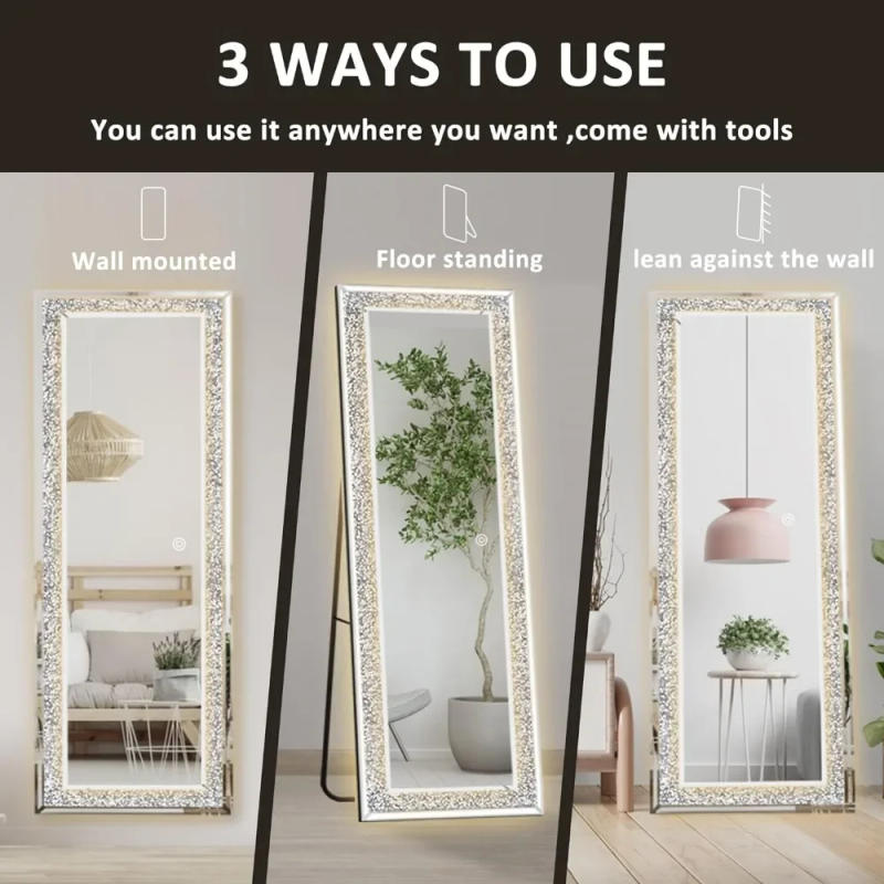 Description Picture 6 of itemMirror Decorative Mirrors Flexible Bathroom Products Household Merchandises Home Garden