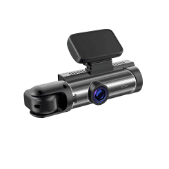 Car Video Recorder Three-Lens Car Recorder Car in Front inside of the Car HD Night Vision Wide-Angle
