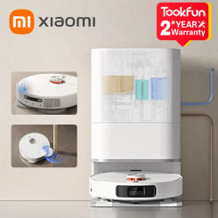 XIAOMI MIJIA D103CN OMNI Infinite Robot MOP Vacuum Cleaner M30S Self Cleaning Hair Cutting Empty Dust Home Dirt Disposal Machine