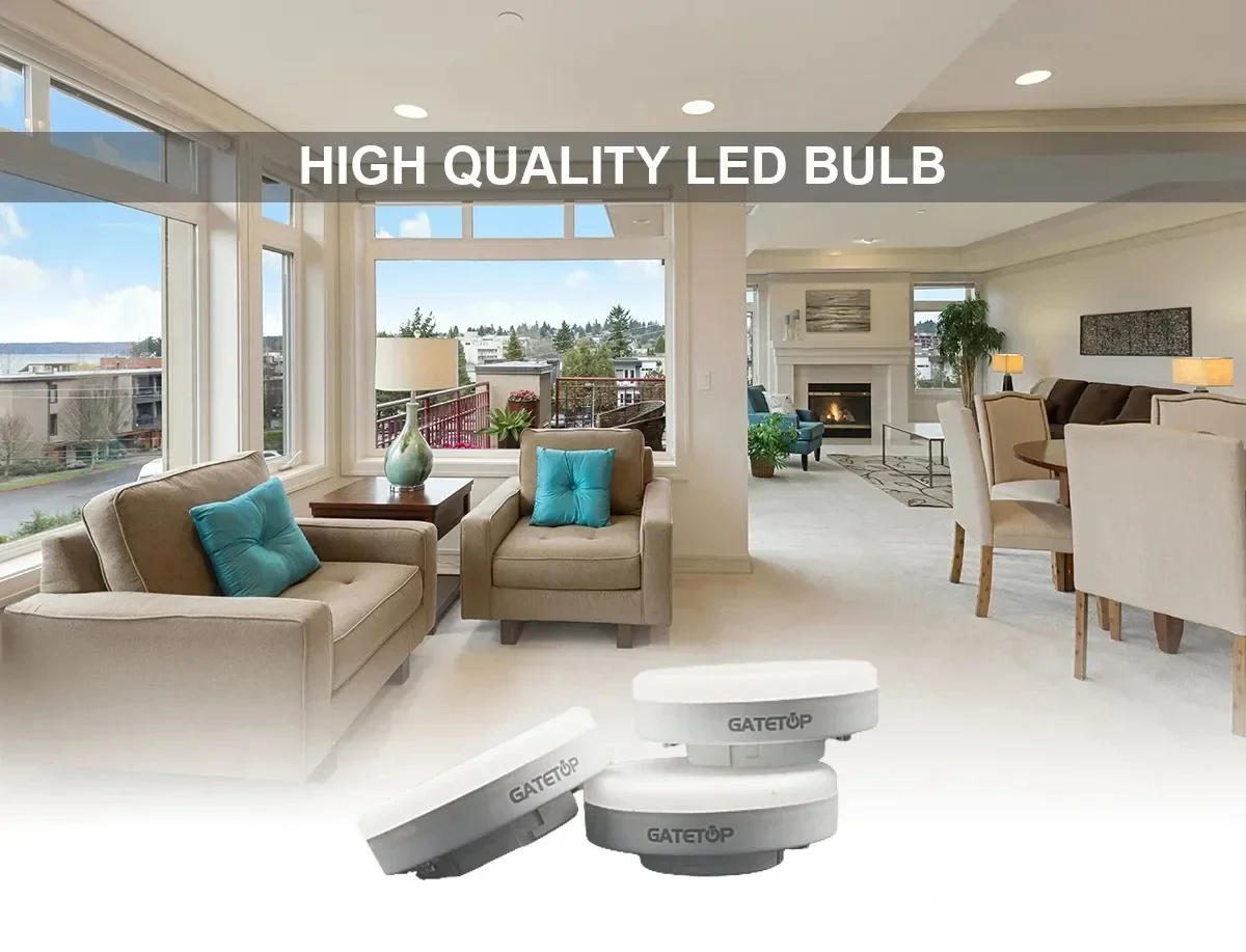 Description Picture 2 of item2pcs LED spotlight GX53 wardrobe light grille light AC85-265V 5W-15W no flickering 100LM/W warm white light suitable for kitchen