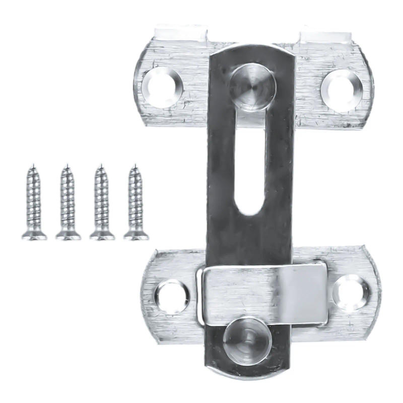 Description Picture 2 of itemSliding Barn Door Latch Door Lock Guard Latch Bolt Door Lock Gate Bolt Wine Cabinet Closet Window Door Lock Plug Hardware