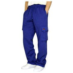 Fashion Trend Hip Top Streetwear Male Sweatpants Men Casual Sports Pants Drawstring Multi Pocket Overalls Trousers For Men