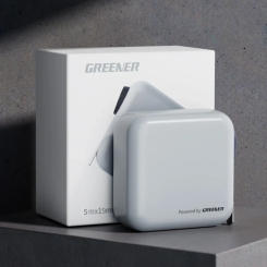 Greener 5M Mini Measuring Tape Thickened High-Precision Steel Tape Measure Multifunctional Household Woodworking Portable