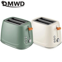 DMWD 7Gear Electric Toaster 2 Slices Bread Oven Sandwich Maker Automatic Baking Tool Breakfast Machine With Grill Defrost Reheat