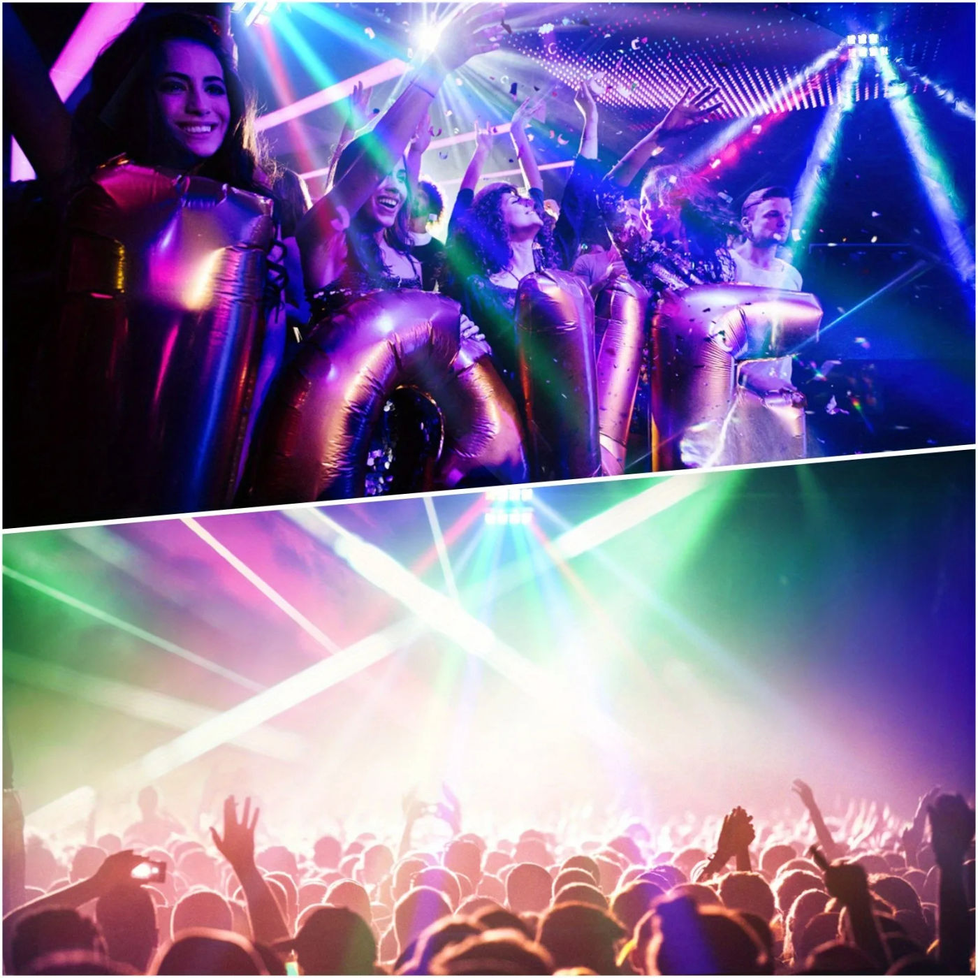Description Picture 4 of itemSpider Stage Lights DJ Disco Shaking Head Flash 8*10W Moving Head Spotlight Pattern Lights Bar Club Performance Event Ballroom