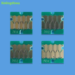 32pcs one time use chip for 7411 741x-7414 ink cartridge for F6200 F7200 F9200 F9300 for brazil market