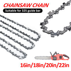 16/18/20/22 inch Chainsaw Chain 325 Pitch.058 Gauge Saw 64/72/76/86 Drive Link Garden Tool For Many Model Gasoline Chainsaws