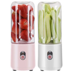 500ml Portable Blender USB Powered Mini Juice Blender Cup 120W Fruit Shakes Juicer Mixer Automatic Small Electric Juicer