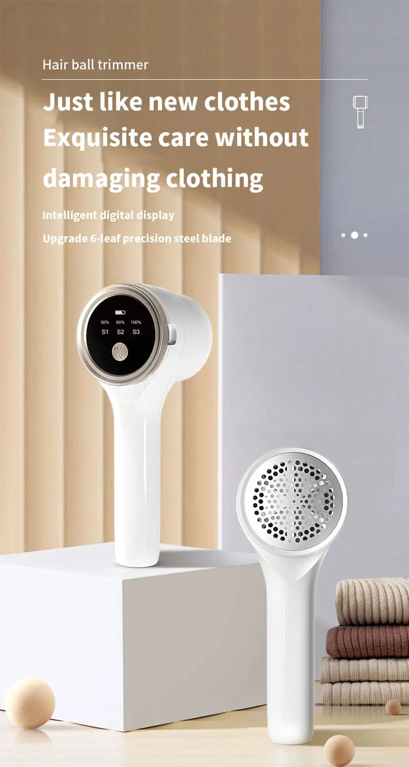 Description Picture 2 of itemXiaomi Portable Electric Remove Sweater Pilling Machine Clothes Fabric Shaver Hair Ball Trimmer Lint Fuzz Shaver Shaving Machine