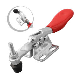 GH-201A Horizontal Toggle Clamp Quick-Release Toggle Clamps Set 27KG Vertical Toggle Clamp Hand Clip Tool Clamps For Woodworking