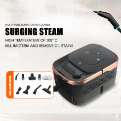 Multi functional high-pressure steam cleaning machine, household small 1.25L water tank steam cleaning machine