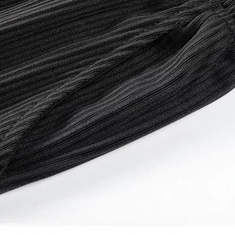 Description Picture 4 of itemMale Trousers Elastic Waist Breathable Wide Leg Pants Casual Sports Long Pants Straight Men Casual Pants Male Garment