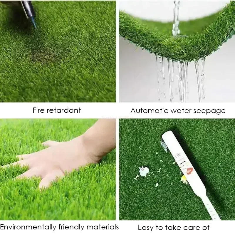 Description Picture 5 of itemArtificial Lawn Multi-purpose Fake Grass  DIY Garden Simulation Moss Lawns Mats  Landscape Home Floor Decorations Indoor/Outdoor