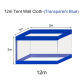 12m Transparent Blue