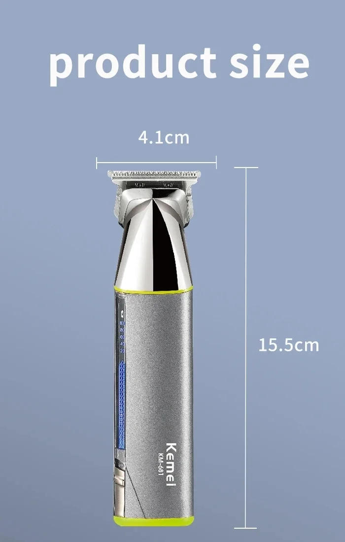 Description Picture 4 of itemKemei All In One Beard Hair Trimmer For Men Adjustable Clipper Electric Shaver Body Groomer Facial Nose Ear trimer rechargeable