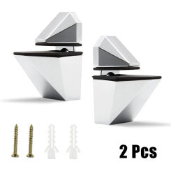 Adjustable Glass Shelf Holder Glass Clamps Shelf Support Bracket Chrome Alloy Shelf Holder Glass Shelf Zinc Alloy Bracket