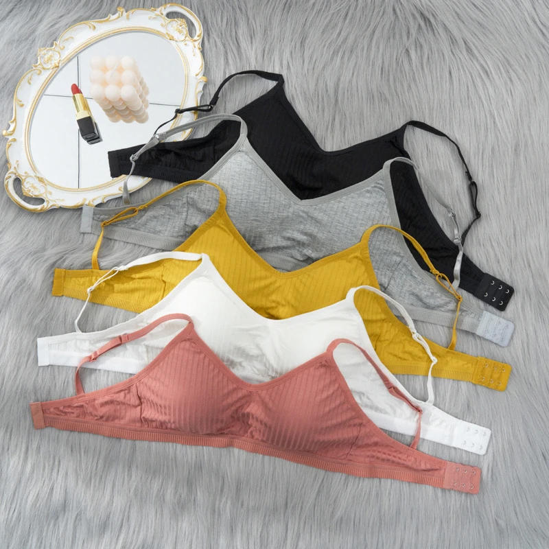 Description Picture 6 of itemOpen Back Tank Top Brassiere Comfortable Seamless Sexy Push Up Bra Tube Top Sleep Tops Intimate Underwear Women Bra Lingerie