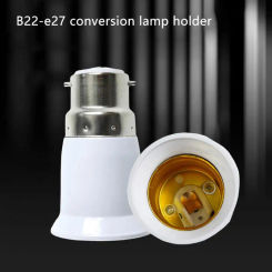 1/3/5pcs Led Lamp Adapter B22 To E27 Bulb Sockets Converter Lamps Base Conversion Holder Converter Light Bulbs Socket Accessorie