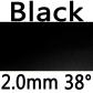 Black 2.0mm H38