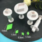 4pcs diamond