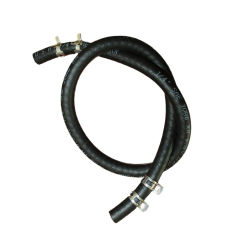 For 5414K 1/4" Fuel Line Hose With 4 Clamps Lawn Mower Engine Strimmer Motor Garden Power Tools Parts