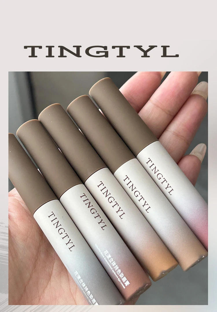 Description Picture 4 of itemEyebrow Gel Cream with Brush Waterproof LongLasting Fast Tinting Easy Dye DIY Natural Enhancers Brow Tattoo Tint Makeup Cosmetic
